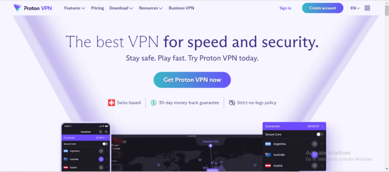 Stay Anonymous and Secure with Proton VPN