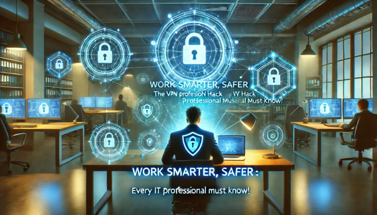 Work Smarter, Safer: The VPN Hack Every IT Professional Must Know!