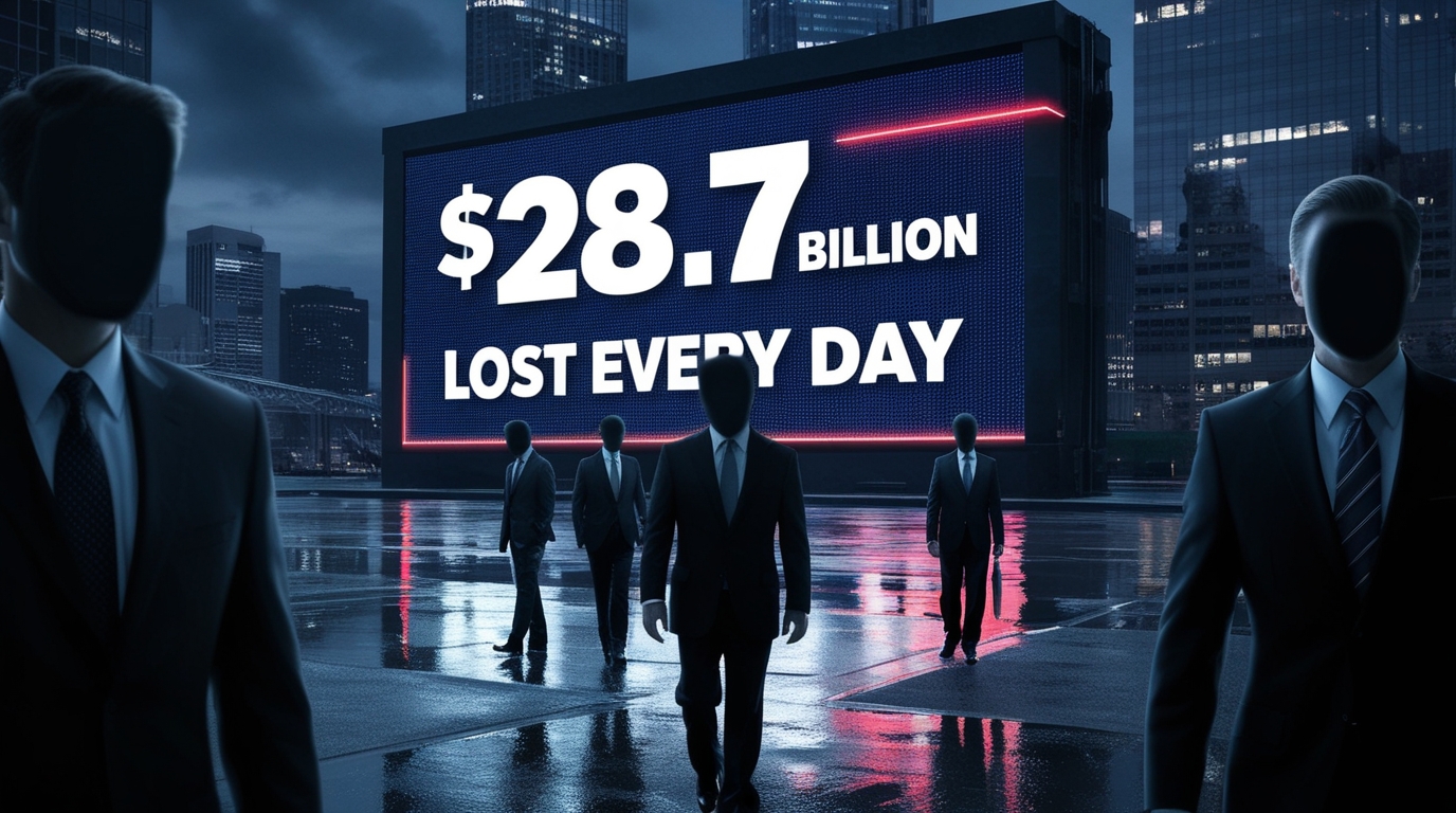 $28.7 Billion Lost Every Day: How Cybercrime is Reshaping Corporate America