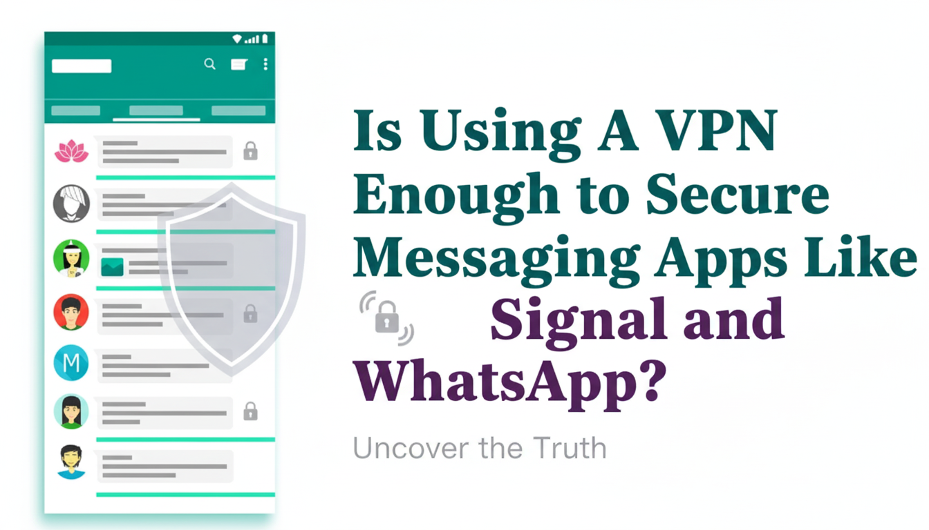 Is Using A VPN Enough to Secure Messaging Apps Like Signal and WhatsApp11