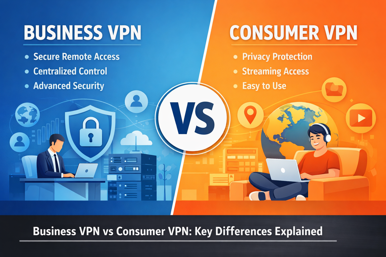 Business VPN vs Consumer VPN